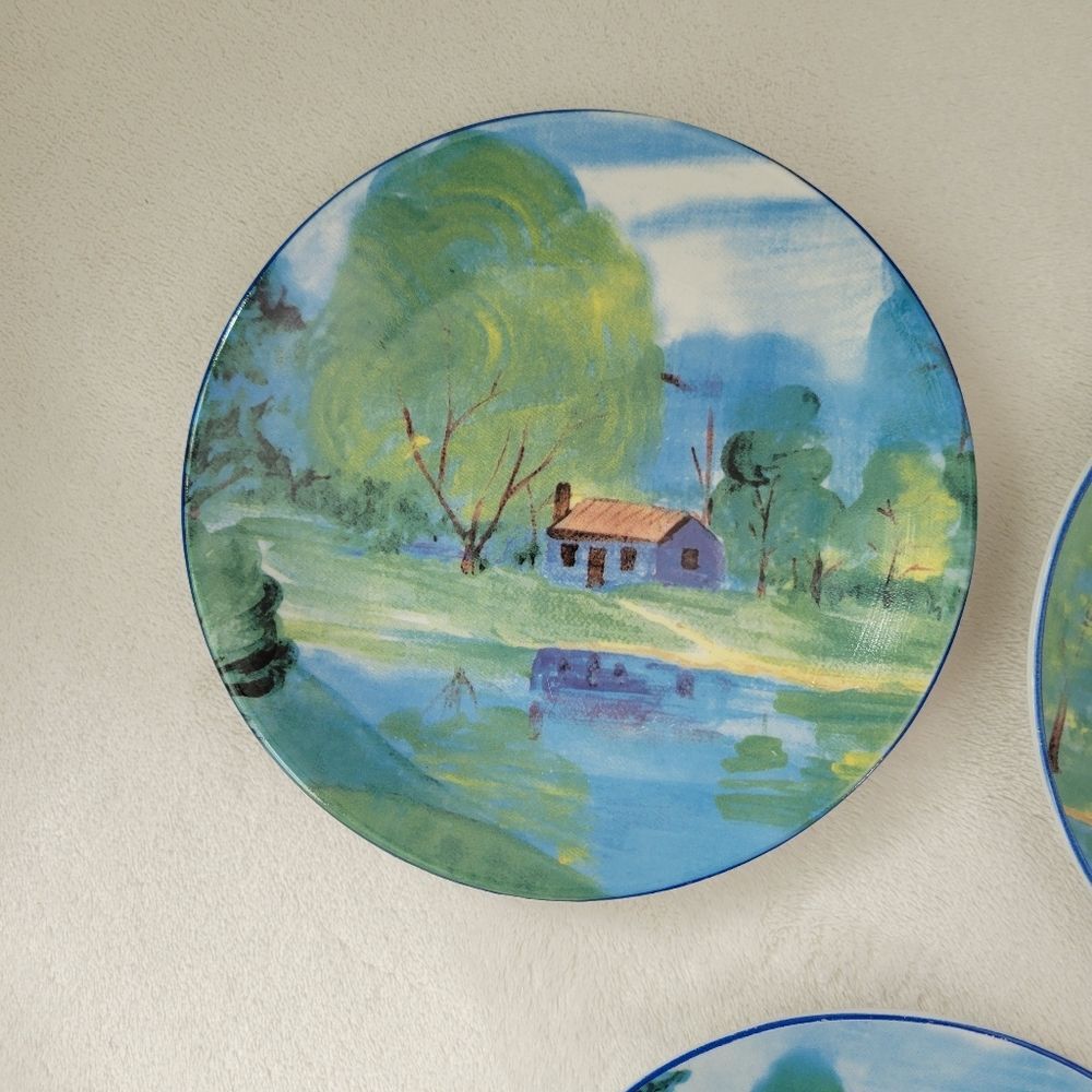Decorative Plate Set (3) - Picture 4 of 6